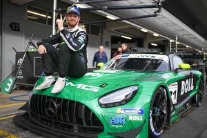 Consolation pole for Christian Mansell (Motopark Mercedes)
